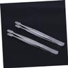 DOITOOL Stainless Steel Tweezer for Stamp Lightweight Non-Slip Handle Portable Nipper for Beads False Eyelash and Delicate Objects view 2