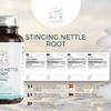 7C Stinging Nettle Root | 90 High Strength Stinging Nettle Root Capsules - 5000mg Nettle-Root per Serving from 10:1 Extract | Non-GMO, Gluten & Allergen Free | ISO Certified & Manufactured in The UK view 2