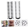 Beaupretty 72 Sheets Beard Sticker Mustache Protector for Daily Use Small Beard Accessories for Nose Hair Removal Nose Hair Waxing Stickers Face Beauty Supplies view 3