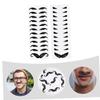 Beaupretty 72 Sheets Beard Sticker Mustache Protector for Daily Use Small Beard Accessories for Nose Hair Removal Nose Hair Waxing Stickers Face Beauty Supplies view 4