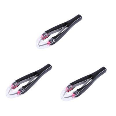 Beaupretty 3pcs Professional Eyebrow Tweezer Kit Precision Slanted Tip for Women Random Color