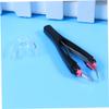 Beaupretty 3pcs Professional Eyebrow Tweezer Kit Precision Slanted Tip for Women Random Color view 3