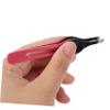 Beavorty Stainless Steel Set Eyebrow Shapers and Convenient Eyebrow Clips 5Pcs with Soft Pads Sturdy Precision Hair Removal Tools for Facial Grooming and Home Or Salon Random Color view 2