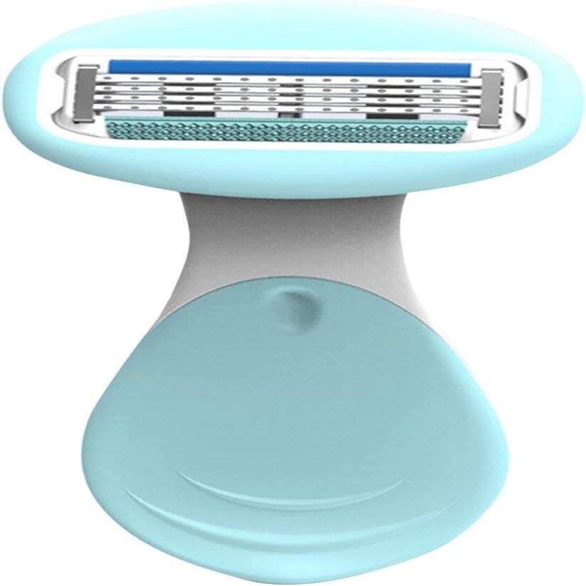 4 Lady Safty Face Shave with PP Box Gift for Women Men Women Triple