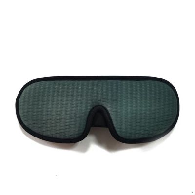 Eye Mask for Sleeping 3D Blocking Light Sleeping Eye Mask Soft Padded Travel Shade Cover Rest Relax Sleeping Blindfold Eye Cover Sleep Mask Eyepatch Sleep Mask (Size : Green)
