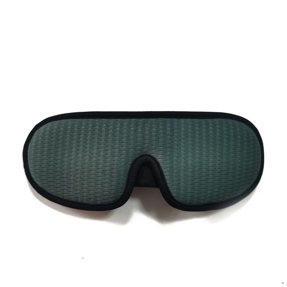 Eye Mask for Sleeping 3D Blocking Light Sleeping Eye Mask Soft Padded Travel Shade Cover Rest Relax Sleeping Blindfold Eye Cover Sleep Mask Eyepatch Sleep Mask (Size : Green)