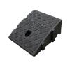 10*11 inch plastic step ramp mats, threshold ramps, portable ramps, plastic curb step ramps that can be attached, suitable for bicycles, motorcycles, curbs, thresholds, wheelchairs, crampons, etc. ( S view 1