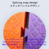 10*11 inch plastic step ramp mats, threshold ramps, portable ramps, plastic curb step ramps that can be attached, suitable for bicycles, motorcycles, curbs, thresholds, wheelchairs, crampons, etc. ( S view 4