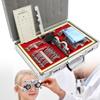 GEJLELDS 104 pcs. Trial lens set with trial glasses Test frame, optical lens Optometry Rim case Proof box Aluminum rim kit view 1