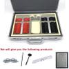 GEJLELDS 104 pcs. Trial lens set with trial glasses Test frame, optical lens Optometry Rim case Proof box Aluminum rim kit view 3