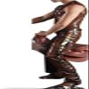 Latex Tank Shirt Top and Rubber Pants Trousers Leggings,Custom (Please Leave A Message),Small view 3