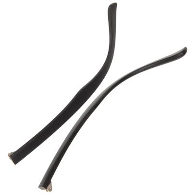 1 Pair Glasses Accessories Restoration Kit Metal Black Glasses Aunglasses Silicone Titanium Sunglasses Arms Glasses Arm Repair Legs Replacement Eyeglasses Frame Temple End Man Soft