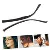 1 Pair Glasses Accessories Restoration Kit Metal Black Glasses Aunglasses Silicone Titanium Sunglasses Arms Glasses Arm Repair Legs Replacement Eyeglasses Frame Temple End Man Soft view 2