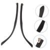 1 Pair Glasses Accessories Restoration Kit Metal Black Glasses Aunglasses Silicone Titanium Sunglasses Arms Glasses Arm Repair Legs Replacement Eyeglasses Frame Temple End Man Soft view 3
