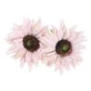 Healeved 8pcs Curtain Tiebacks Sunflower Design Clips for Drapes Curtain Buckle Holders for Living Window Dressing view 3