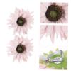Healeved 8pcs Curtain Tiebacks Sunflower Design Clips for Drapes Curtain Buckle Holders for Living Window Dressing view 4