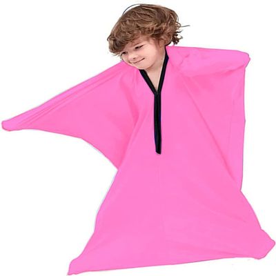 WGUST Sensory Body Sock For Kids, Full-Body Wrap Stretchy Body Sox To Relieve Stress For Children With Autism, Anxiety (Color : Pink, Size : L/Large-71 * 142cm)