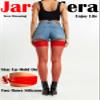 JarseHera Fishnets Thigh High stockings Silicone Lace Top Stay Up Sheer Nylon Hosiery, 1 Pair,a-red, X-Small view 4