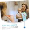 SAFIGLE 2pcs Extra Soft Boy Girl's Toothbrushes Cute Cartoon Design for Toddlers Ergonomic Manual Teeth Brush for Boys and Girls for Ages and Cleaning view 2