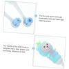 SAFIGLE 2pcs Extra Soft Boy Girl's Toothbrushes Cute Cartoon Design for Toddlers Ergonomic Manual Teeth Brush for Boys and Girls for Ages and Cleaning view 4