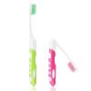 2Pcs Travel Toothbrush Folding Portable Travel Size Toothbrush Small Foldable Toothbrushes Soft Fold up Collapsible Toothbrushes for Adult Camping Hiking view 1