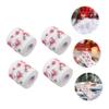 4 Rolls Christmas Toilet Roll Christmas Party Supplies Christmas Toilet Tissue Xmas Kitchen Tissue Xmas Face Napkin Christmas Stocking Stuffer Disposable Paper Facial Tissue view 4