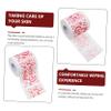 4 Rolls Christmas Toilet Roll Funny Christmas Toilet Paper Cocktail Napkins Disposable Kitchen Paper Napkin Christmas Tissue Napkin Paper Kitchen Tissue Face Roll of Tissue view 2