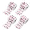 Cabilock 4 Rolls Christmas Toilet Roll Face Wash Paper Towel Kitchen Tissue Xmas Toilet Paper Funny Christmas Toilet Tissue Santa Claus Toilet Paper Christmas Paper Napkin Disposable view 1