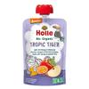 Holle Tropic Tiger - Pouch apple with mango & passion fruit, pack of 12 view 1