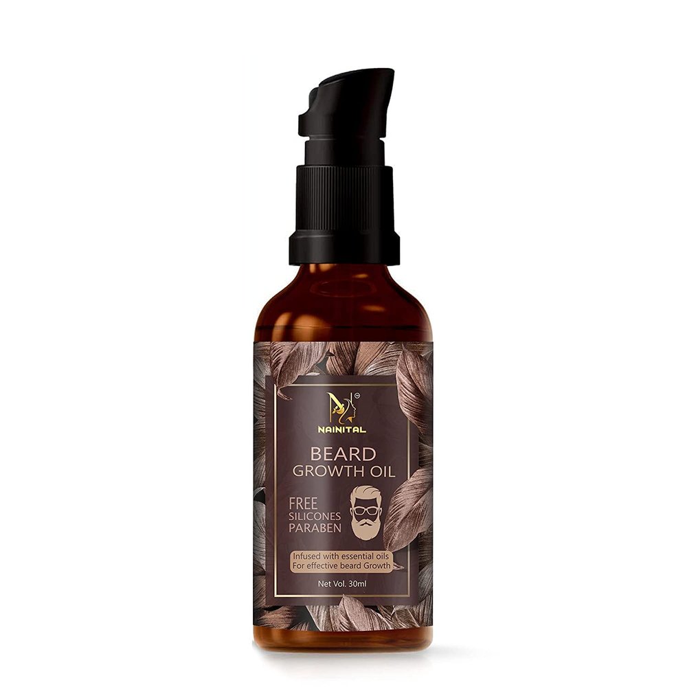 QURA Beard Oil for Growing Beard Faster, Mustache Beard Growth Oil, 30ml, Pack of 1