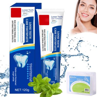 1/2/3 Pcs Loose Teeth Care Toothpaste, Gochicgolden Repair Toothpaste, Teeth Whitening Toothpaste, Anti-Cavity Teeth Cleaning Tooth Stains, 120g (A,1 Pcs)