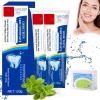 1/2/3 Pcs Loose Teeth Care Toothpaste, Gochicgolden Repair Toothpaste, Teeth Whitening Toothpaste, Anti-Cavity Teeth Cleaning Tooth Stains, 120g (A,2 Pcs) view 1