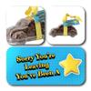 ButtonChocs Sorry You're Leaving Chocolate Car. Belgian Milk Chocolate Leaving Gift. Goodbye Gift. view 2