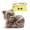 ButtonChocs Chocolate Kitten - Meow. Belgian Milk Chocolate Gift. Cat Lover Gift. view 1