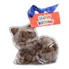 ButtonChocs Birthday Chocolate Kitten - Happy Birthday. Belgian Milk Chocolate Birthday Gift. Cat Lover Gift. view 1