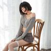 Temptshow Women's Sexy Student Cosplay Costumes Anime Cute Pajamas Masquerade Costumes (grey) view 4