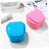 BIUDECO 2pcs Portable Case Set with High-Strength Abs Material, Wear Resistant and Compact Design, Travel Retainer Container for Daily Use view 4