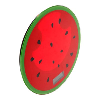 OHPHCALL Watermelon Electronic Scale Portable Cartoon Design for Home Weighing Travel Scale for Body Weight
