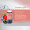 Feel Amazing Hair, Skin & Nails Gummies - Zinc, Biotin & Vitamin C - Blueberry Flavoured - Vegetarian - 60 Gummies - 30 Servings - 1 Month Supply view 4