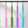 4 Pcs Non- Stick Wax Spatulas Skidproof Wax Spatulas Silicone Spatulas Reusable Hair Removal Waxing Applicator for Home Salon Body Use view 4