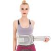 Back Support Belt Adjustable Lumbar Support Straps Lower Back Brace Relief for Back Pain Herniated Disc Sciatica Scoliosis Breathable Mesh Design (Size : X-Large) (Medium) view 1