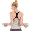 Back Support Belt Adjustable Lumbar Support Straps Lower Back Brace Relief for Back Pain Herniated Disc Sciatica Scoliosis Breathable Mesh Design (Size : X-Large) (Medium) view 2
