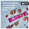 Optimum Nutrition Chocolate Berry Crunch Protein Bars, On-The-Go Pre-Workout and Post-Workout Vegetarian Gym Snack for Men and Women, No Added Sugar Healthy Snacks, 12 x 55 g view 4