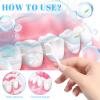 Hemiks 200 Pcs Twin-Line Dental Floss Picks - 2 in 1 Interdental Sticks with Portable Cases Floss Sticks Dental for Teeth Cleaning - Disposable Toothpicks for Travel, Home, Office, Hotel view 4