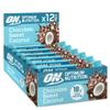 Optimum Nutrition Chocolate Sweet Coconut Protein Bars, On-the-Go Pre-Workout and Post-Workout Gym Snack Alternative for Men and Women, with Soy Protein, 12 x 59 g view 1