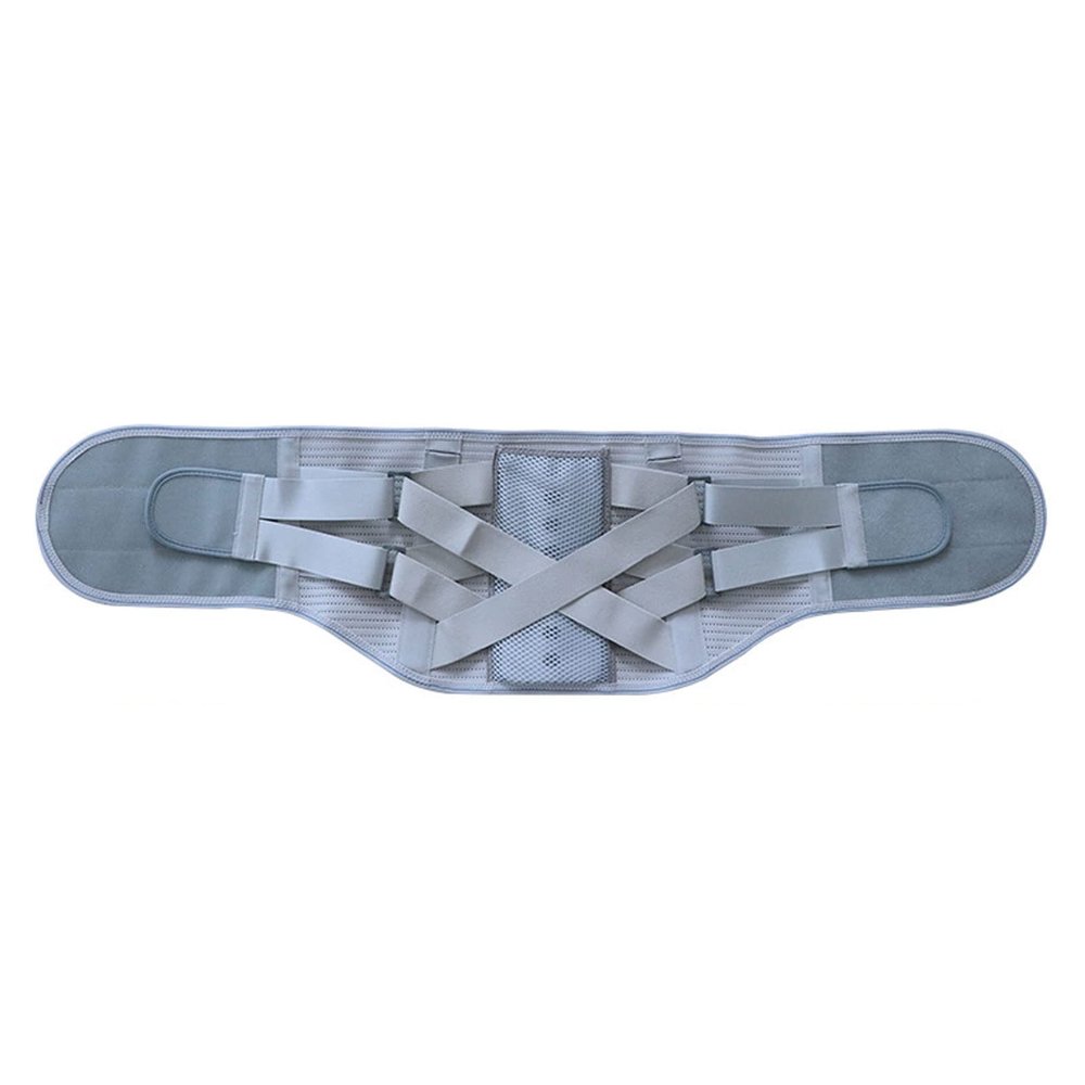 Adjustable Compression Wide Back Brace Lumbar Support Belt for Lower Back Pain Relief for Men Women Breathable Adjustable Support Straps (Size : XXL/XX-Large) (M/Medium) (M/Medium)