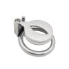 Male Stainless Steel Breathable Chastity Lock Chastity Device Male Restraint Chastity Device Adult BDSM Restraint Training Prop 40mm view 1
