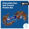 Optimum Nutrition Chocolate Sea Salt Crunch Protein Bars, On-the-Go Pre-Workout and Post-Workout Vegetarian Gym Snack for Men and Women, No Added Sugar Healthy Snacks, 12 x 55 g view 2