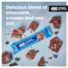 Optimum Nutrition Chocolate Sea Salt Crunch Protein Bars, On-the-Go Pre-Workout and Post-Workout Vegetarian Gym Snack for Men and Women, No Added Sugar Healthy Snacks, 12 x 55 g view 4
