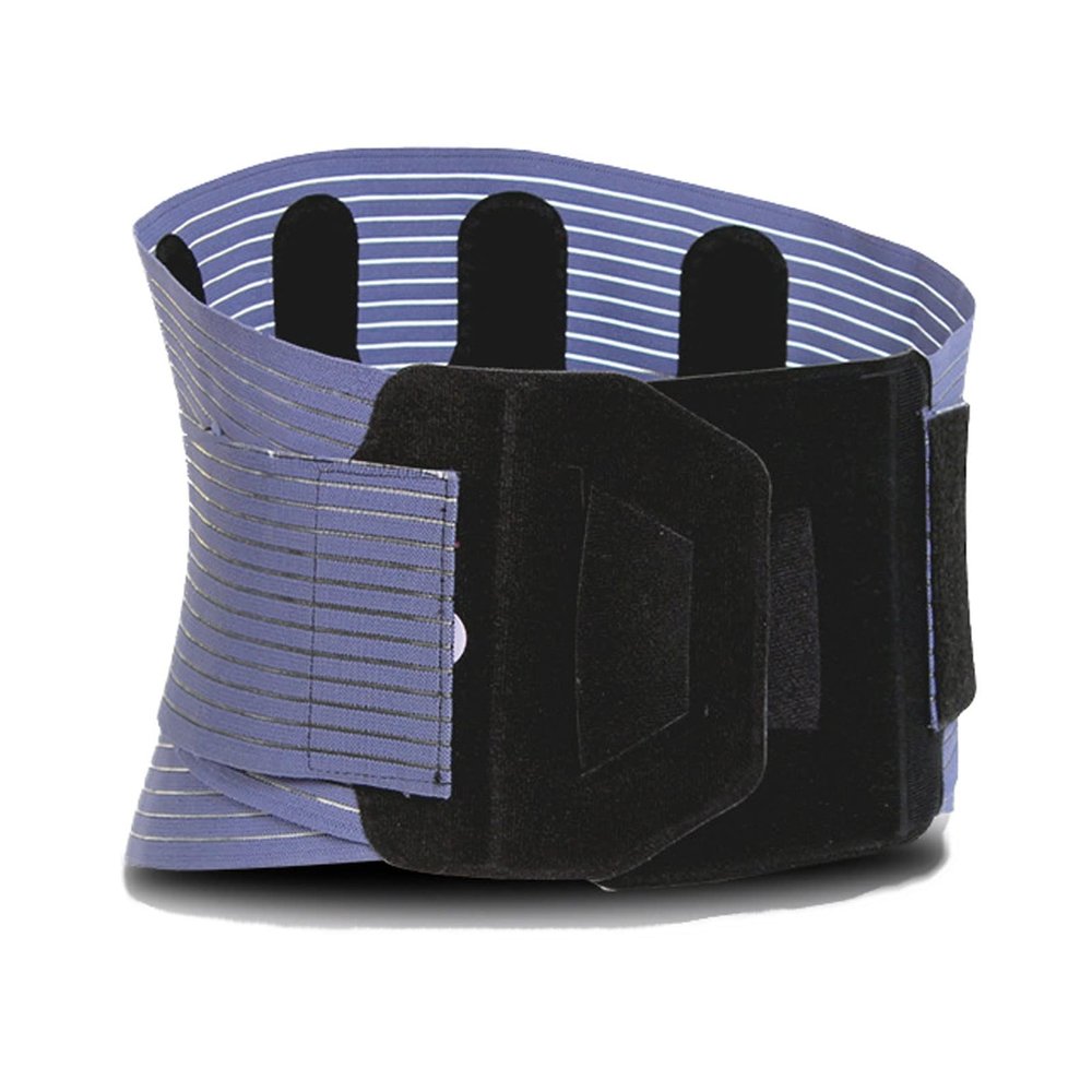 Back Support Belt with Dual Adjustable Support Straps Back Brace for Men and Women Lower Back Pain Relief Lumbar Support Belt for Scoliosis Herniated Disc Sciatica (Size : M/Medium) (XL/X)
